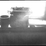 eine Schreibmaschine