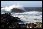 Pacific Grove - ocean se bouri... (Monterey California)