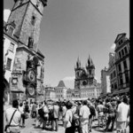 Praha turistick - pohledem rybho oka