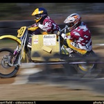 Motion on the sport field - sidecarcross I.