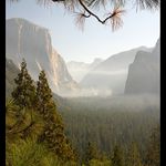 Ranni vyhled na Yosemite Valley