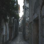 Ulice v Trogiru (Chorvatsko)