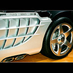 Mercedes SLR-detail