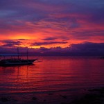 Vecer na ostrove Bohol