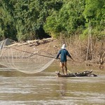 ryben a koupn v Mekongu...