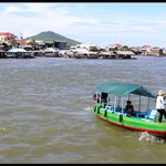 Jezero Tonle Sap v Kambodi
