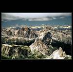 Pohled z monte Pelma - Dolomity