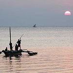 Zpad Slunce na Zanzibaru
