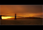 The Golden Gate Bridge..