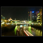 ..night Singapore traffic..