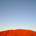 Uluru In The Sunset