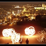 Fire over Praha