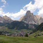 alpske panorama v Italii