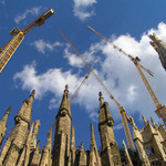 Sagrada Familia stle ve vvinu