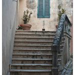 Toskansko | Lucignano d'Asso | Schody