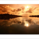sunset on Zambezi river ...