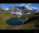 Wallisk Alpy - jazero na Schwarzsee paradise