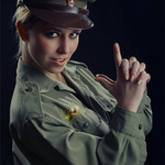 Nicole - army girl