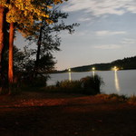 noc pri jezere