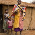 Masajská rodinka