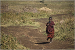 Masajsk chlapec