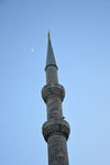 Minaret s tureckm mscem