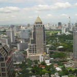 Bangkok z mjho okna