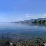 Bodanske jezero (pohled ze svycarske strany na rakouskou)