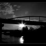 ...sun under the bridge...