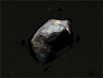 elezn meteorit (vstava NASA)